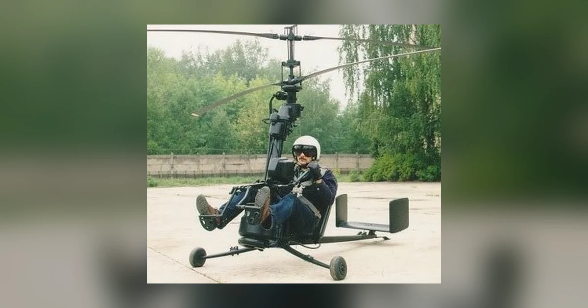 Kokoontaitettava helikopteri