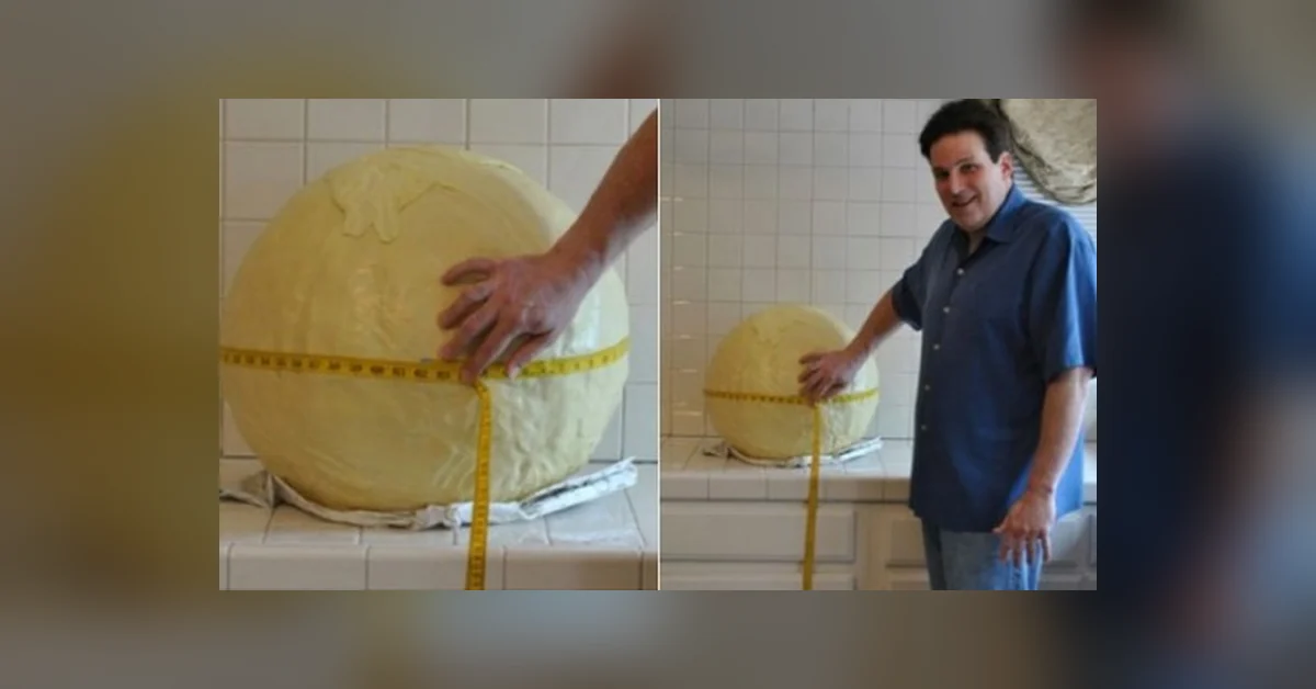 Maailman suurin lääkepurukumiklöntti painaa 80 kiloa