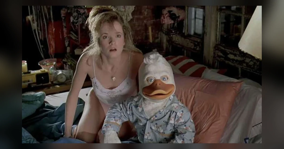 Howard the Duck -leffan (1986) Lea Thompson totesi itsensä oikeutetusti ensimmäiseksi Marvel-leffojen kuningattareksi