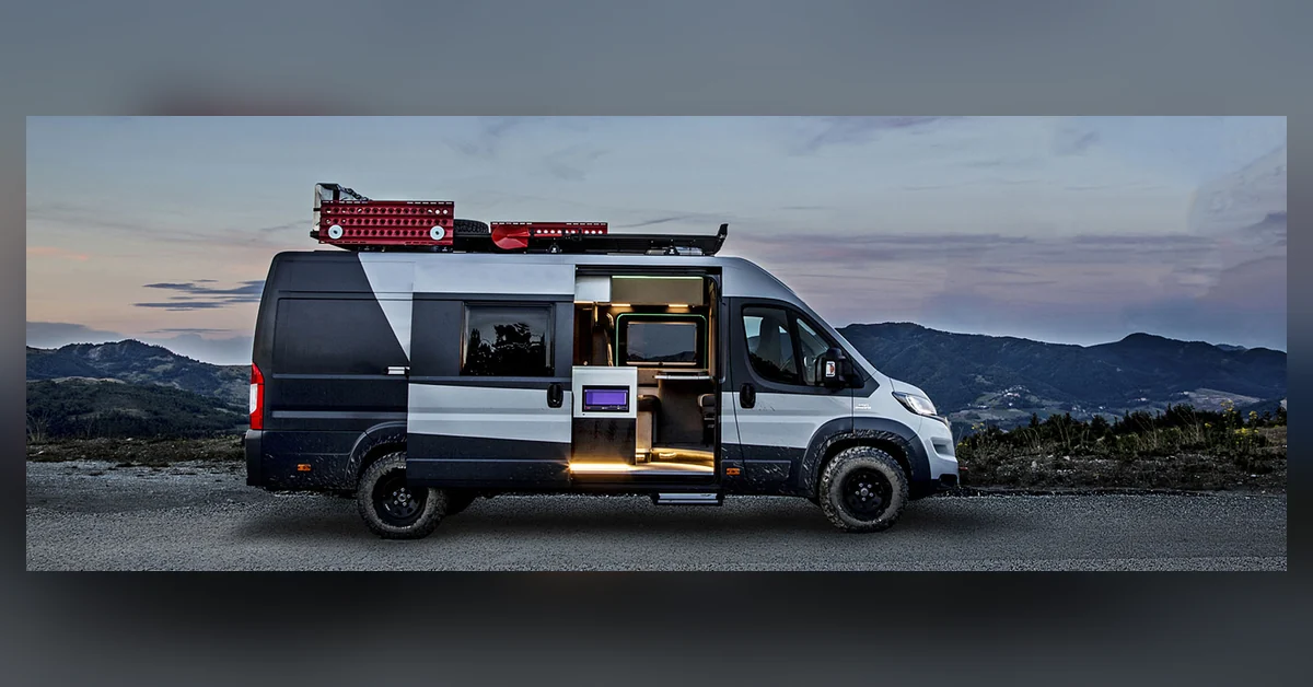 Fiat Ducato Camper Van tuo luksusta matkailuautoiluun