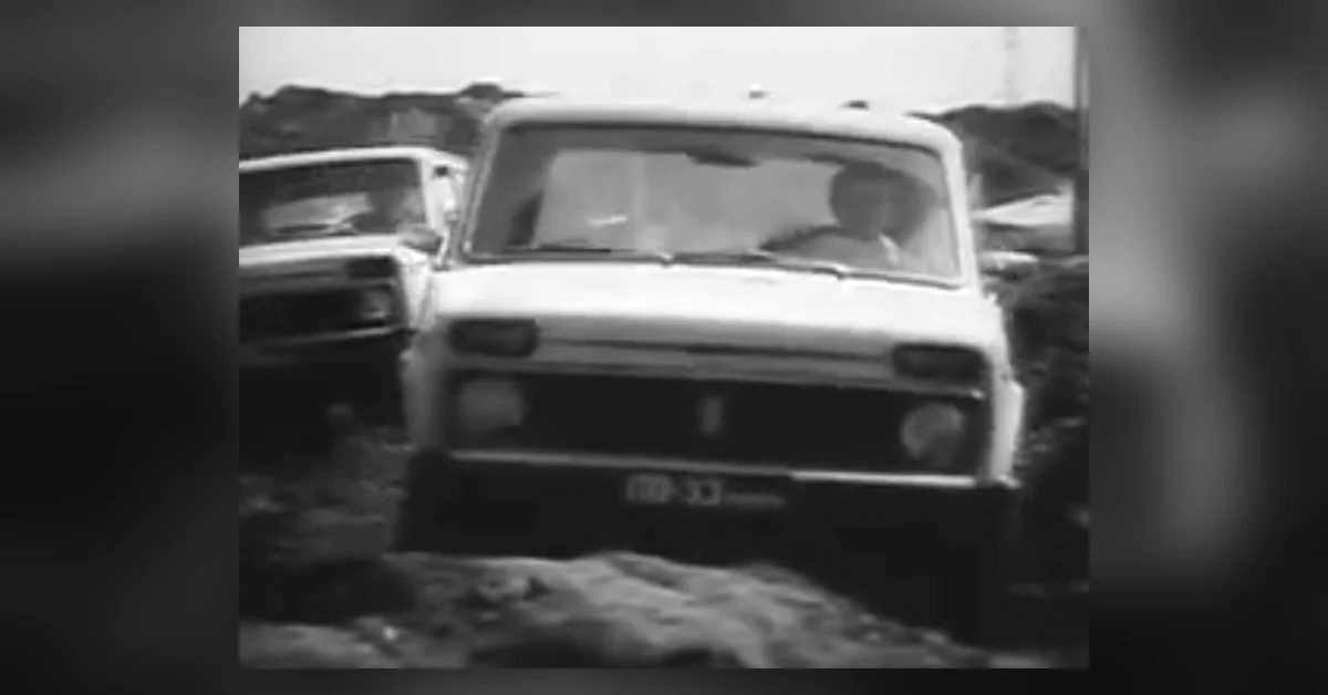 Lada Niva kulkee kuin mankeli, katso ensimmäinen mainosvideo vuodelta 1977!