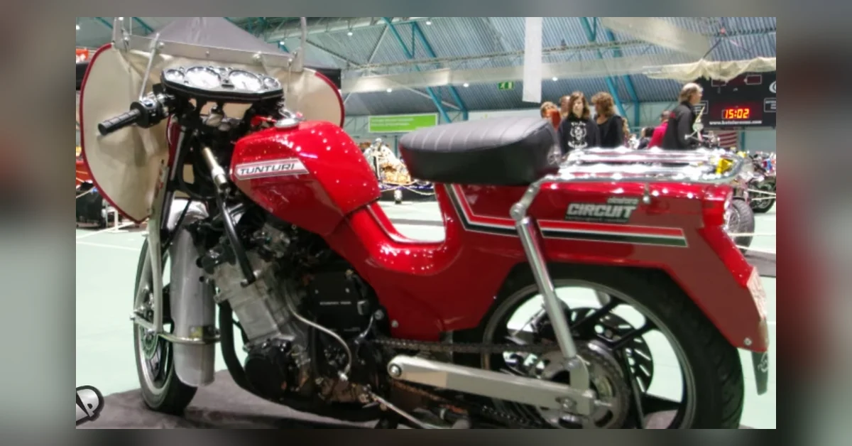Suzuki Hayabusa ja Pappatunturi yhdistyvät, lopputulos vaarallisen kaunis menopeli!