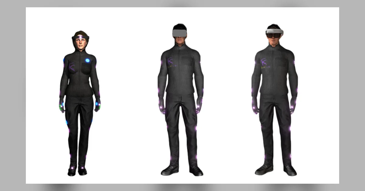 HoloSuit on haptinen asuste, joka jäljittelee Ready Player One -elokuvan X-1 bootsuit – virtuaalitodellisuuspukua