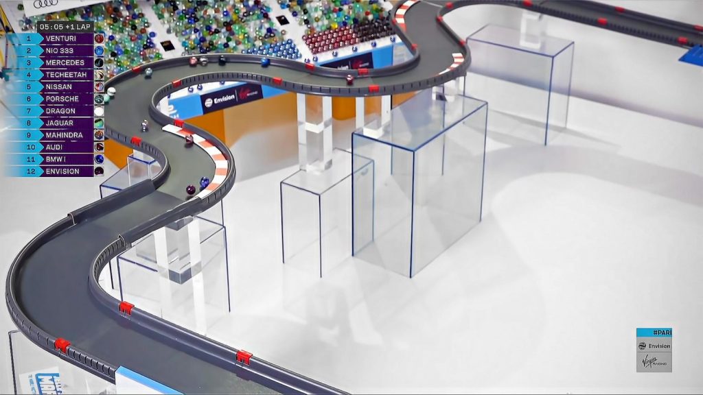 Marbula E Race 1 "Paris" - Marble Race by Jelle's Marble Runs & Formula E