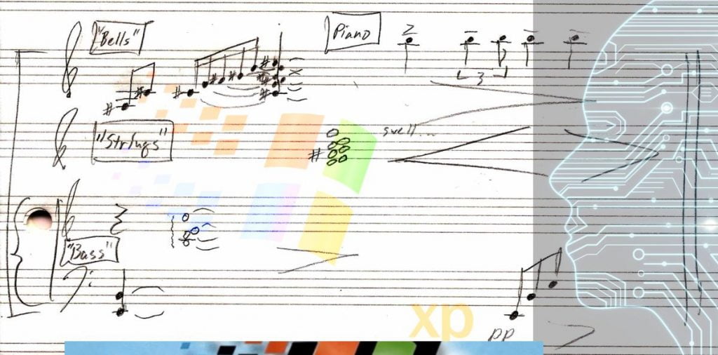 Windows 95 Startup Sound but an AI attempts to continue the song. [OpenAI Jukebox]