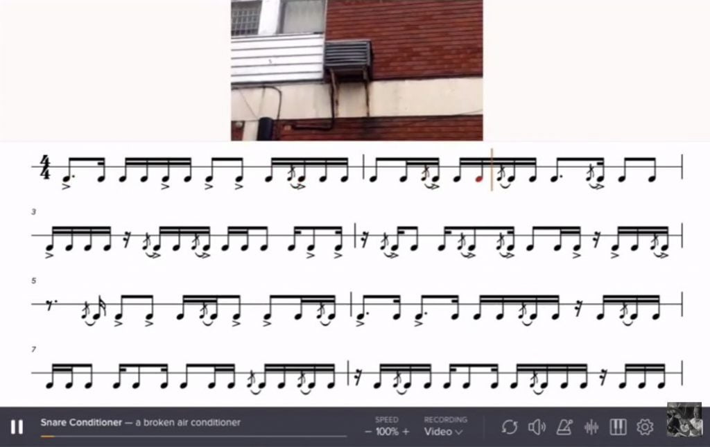 Nuotit ilmastointilaitteen sooloon