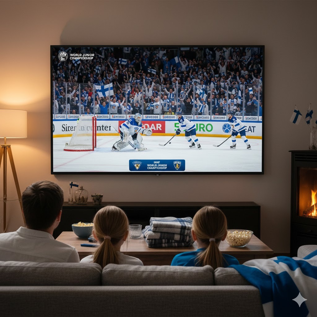 Jääkiekko – Nuorten MM-kisat talven tunteikkain tapahtuma