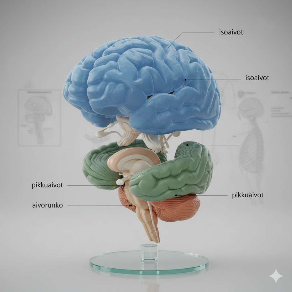 Aivojen osat ja tehtävät: Kattava opas ihmismielen anatomiaan ja toimintaan