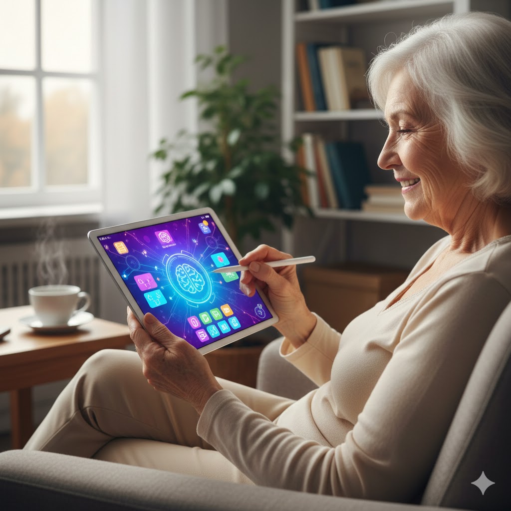 Aivojumppaa vanhuksille: Teknologiapelon selättäminen