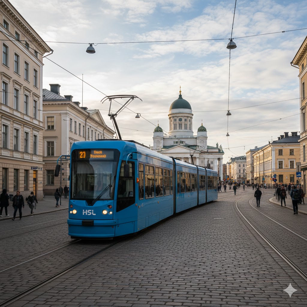 HSL päivälippu: ratikka