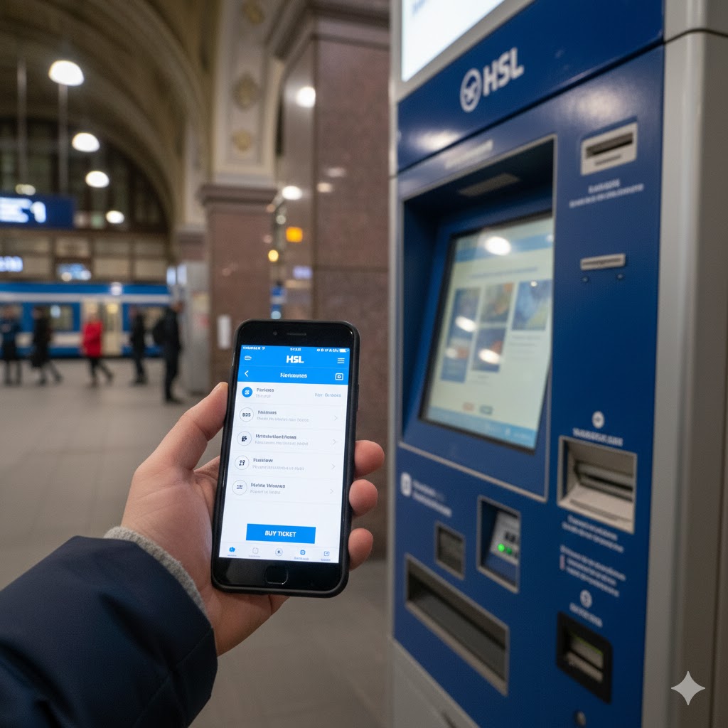 HSL päivälippu: osta lippu