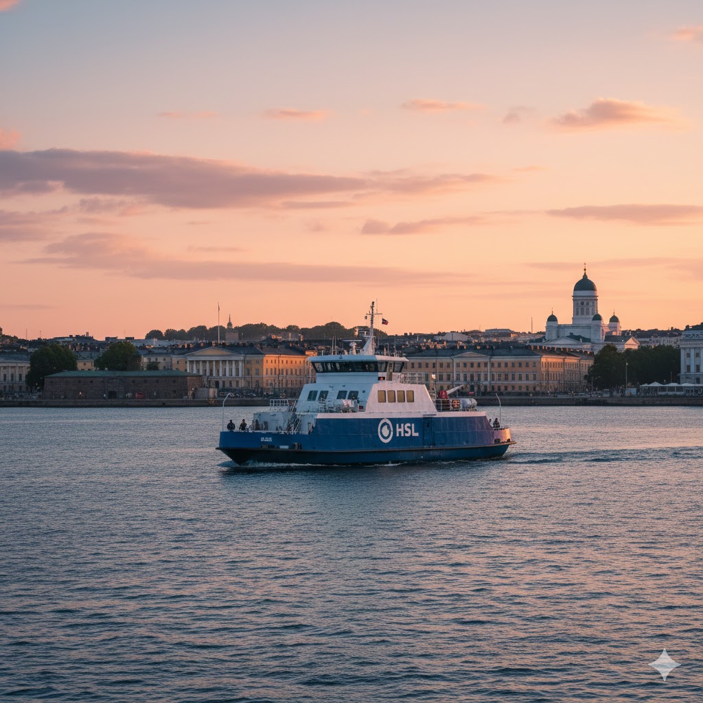 HSL päivälippu: suomenlinna lautta