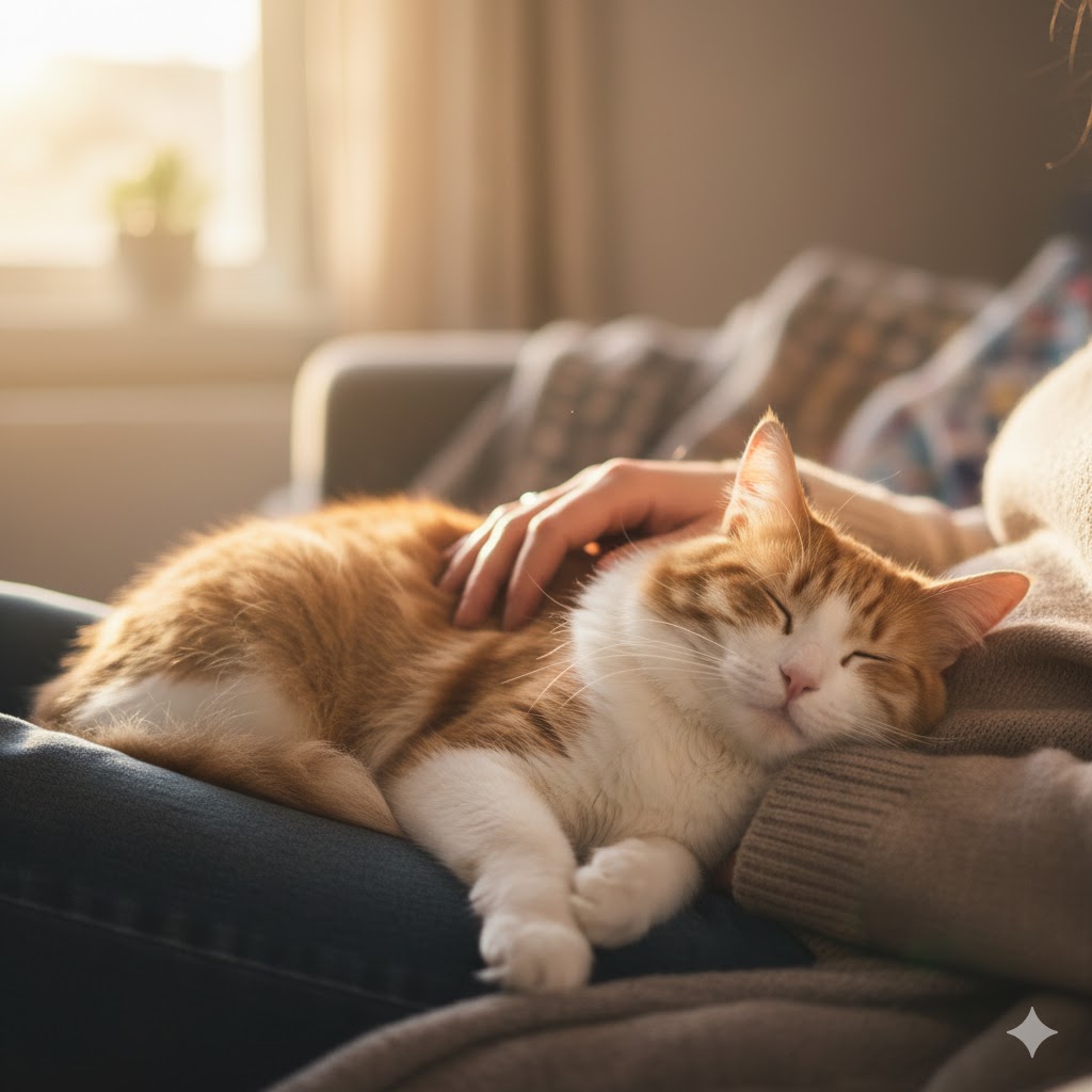 Miksi kissat kehräävät: Kehräys tyytyväisyyden ja onnellisuuden merkkinä