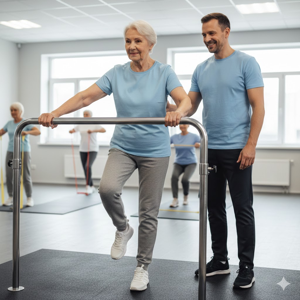 Lihaskuntoharjoittelu ikääntyneet: tasapaino