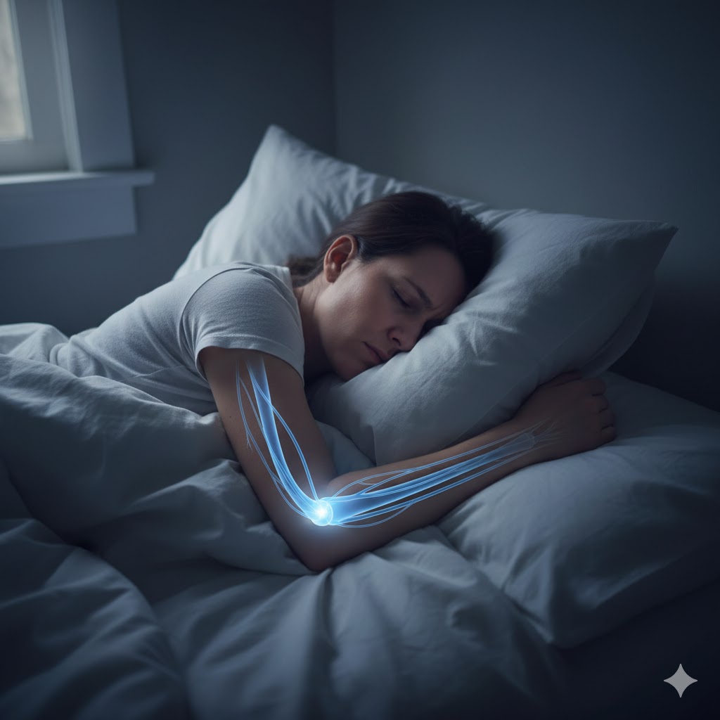 Miksi käsi puutuu: nukkumisasento