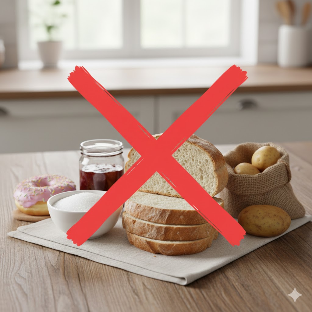 Vähähiilihydraattinen ruokavalio: vältä hiilihydraattisia ruokia