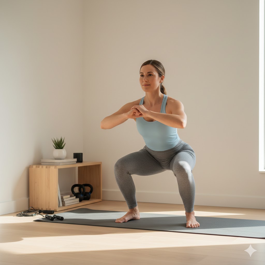 Voimaharjoittelu kotona: lämmittely